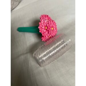 American Girl Doll Grand Hotel Pink Flowers & Vase